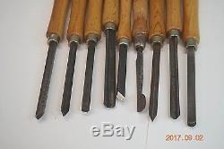 LOT 20 BUCK BROTHERS CHISELS WOOD TURNING TOOLS For Woodworking