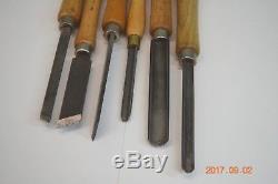LOT 20 BUCK BROTHERS CHISELS WOOD TURNING TOOLS For Woodworking