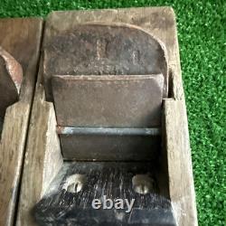 LOT 8 JAPANESE Wood Plane KANNA SET Engraved Carpentry Tools F46699