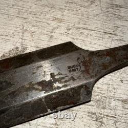 LOT OF 4 Vintage ASSORTED BUCK BROTHERS CARVING Gouging CHISELS Wood Working