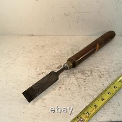 LOT OF 4 Vintage ASSORTED BUCK BROTHERS CARVING Gouging CHISELS Wood Working