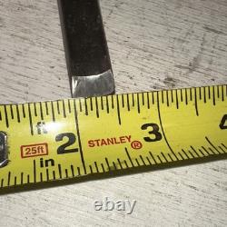 LOT OF 4 Vintage ASSORTED BUCK BROTHERS CARVING Gouging CHISELS Wood Working