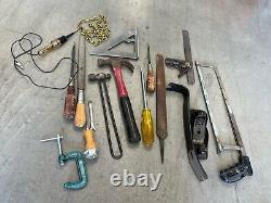 LOT of Var Older/Newer Woodworking Hand Tools excellent condition AS IS