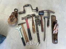 LOT of Var Older/Newer Woodworking Hand Tools excellent condition AS IS