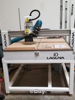 Laguna Tools 4x4 Ft IQ CNC Router With Custom Table 3Hp Water Cooled Spindle