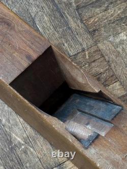 Large Antique Wood Planer, 28 Wood Plane, Early 1800s Antique Woodworking Tool