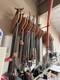 Large Lot of Bar Clamps & Pipe Clamps, Woodworking Clamp Collection