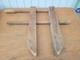 Large Vintage 24 Wood Working Clamp, Wooden Threads