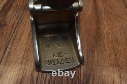 Lie Nielsen L-N 212 B Bronze Small Scraping Hand Plane Woodworking Tool w Box