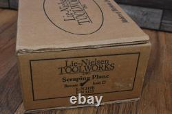 Lie Nielsen L-N 212 B Bronze Small Scraping Hand Plane Woodworking Tool w Box