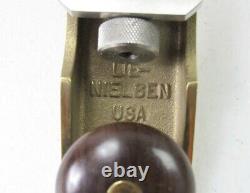 Lie Nielsen No 97 1/2 Small Chisel Plane Bronze Cherry Knob Woodworking