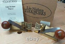 Lie-Nielsen No 98/99 Side Rabbet Planes Woodworking Tool LN L-N Collectable