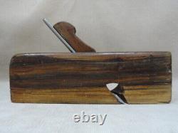 Lignum Vitae Skewed Rabbet Wood Hand Plane Vintage Woodworking Tool NICE One