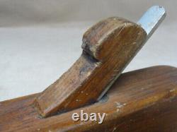 Lignum Vitae Skewed Rabbet Wood Hand Plane Vintage Woodworking Tool NICE One