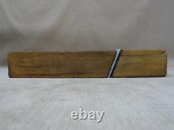 Lignum Vitae Skewed Rabbet Wood Hand Plane Vintage Woodworking Tool NICE One