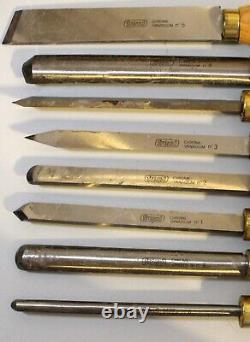 Lot 15 Woodworking Chisel Carpentry Tools 7 Delta Robert Sorby & 8 Freud England