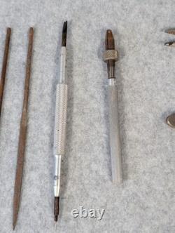 Lot 32 Vintage Woodworking & Jeweler's Tools Dumont Muller Fontax Glardon Peer