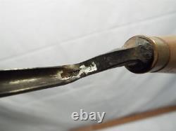 Lot 5 Addis & Buck Wood Decoy Carving Gouge Chisels Woodworking Tools Crank Neck