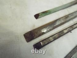 Lot Early Wood Carving Chisels Woodworking Tools Buck Bros Witherby P. S & W