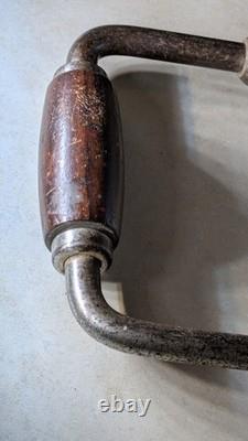 Lot Millers Falls Red No 2 Drill No 732 Holdall Brace 16 Auger Bits Woodworking