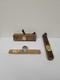 Lot Of 3 Vintage Woodworking Kanna Planes Asian Korean Japanese Chinese