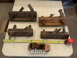 Lot Of Vintage Antique Wood Working Tools Planes