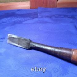 Lot of 3 Japanese Nomi Chisels 25mm 15mm Old Carpenter Woodworking Tools