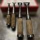 Lot of 4 Japanese Nomi Chisels 23mm 27mm 29mm 40mm Professionally Resharpened