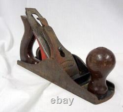 Lot of 5 Vintage Wood Working Hand Plane Carpenter Tools Two 9 & Three 6 Plane