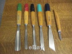 Lot of 6 Pieces Pfeil / Woodcraft Wood Carving Woodworking Tools