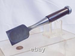 Luxury Japanese Dovetail Chisel Phoenix Engraved 1-11/16 Cut 8.5 Long Signed