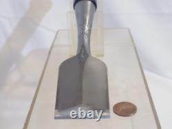 Luxury Japanese Dovetail Chisel Phoenix Engraved 1-11/16 Cut 8.5 Long Signed