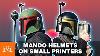 Mandalorian Helmets Using Small 3d Printers I Like To Make Stuff