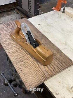 Marples Transitional Plane 2 blade approximately 10 long Beech wood