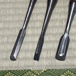 Maru Nomi Sotomaru Japanese Long Chisel #335 Carved Sculpture Carpenter WoodWork