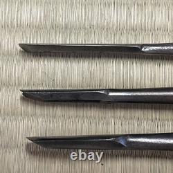 Maru Nomi Sotomaru Japanese Long Chisel #335 Carved Sculpture Carpenter WoodWork