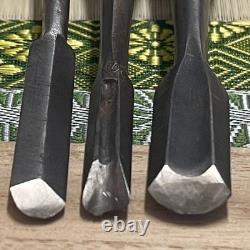 Maru Nomi Sotomaru Japanese Long Chisel #335 Carved Sculpture Carpenter WoodWork