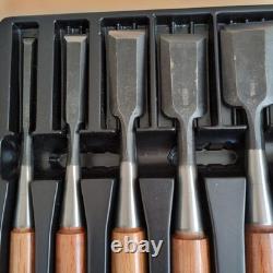 Masamune Nomi 5 Piece Chisel Set Woodworking Hand Tools Premium Vintage