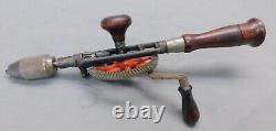 Millers Falls # 2 Hand Drill Great Condition Antique User Woodworking Tool