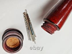 Millers-Falls Nice Vtg. No. 2 Woodworkers Hand Drill, Bits in Handle, 1931-1957
