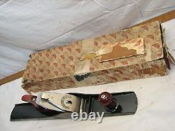 Millers Falls no 22 CB Smoothing Bench Jack Plane Woodworking Tool with Box 7 Size