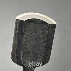 Miyanaga 48mm Japanese Nomi Round Chisel Gouge Carpentry White Steel NOS