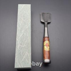 Miyanaga 48mm Japanese Nomi Round Chisel Gouge Carpentry White Steel NOS
