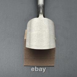 Miyanaga 48mm Japanese Nomi Round Chisel Gouge Carpentry White Steel NOS