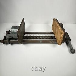 Morgan 200A Rapid Action Woodworking Bench Vise Tool 10 Jaw 12 Opening Vtg