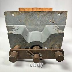 Morgan 200A Rapid Action Woodworking Bench Vise Tool 10 Jaw 12 Opening Vtg