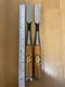 NOMI Chisel Japanese Carpentry Woodworking Tool 24mm Set Lot of 2