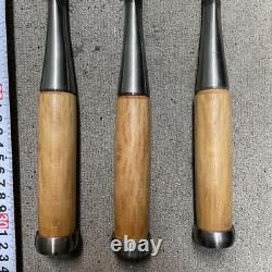 NOMI Chisel Japanese Carpentry Woodworking Tool 36mm Set Lot of 3