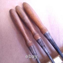 NOMI Chisel Japanese Carpentry Woodworking Tool 9mm 11mm 13mm Set Lot of 3