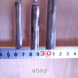 NOMI Chisel Japanese Carpentry Woodworking Tool 9mm 11mm 13mm Set Lot of 3